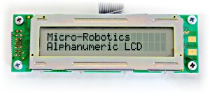 Alphanumeric LCD